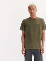 Зеленый - Levi's Оригинальный знак дома 100% Хлопковая футболка - Image 5 of 8