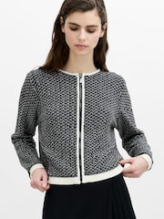 French Connection Blue Perla Noar Cardigan - Image 1 of 5