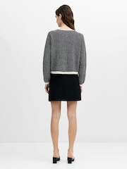 French Connection Blue Perla Noar Cardigan - Image 4 of 5