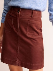 Boden Brown Estella Cord Mini Skirt - Image 4 of 6