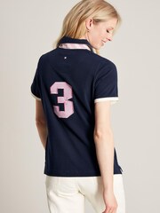 Joules Beaufort Navy Blue Polo Shirt - Image 2 of 6