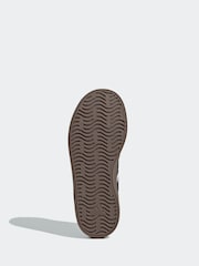 adidas White/Black VL Court 3.0 Trainers - Image 7 of 9