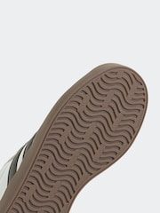 adidas White/Black VL Court 3.0 Trainers - Image 8 of 9