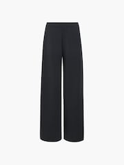 French Connection Wren Side Stripe Pleated Wide Leg Joggers - Larawan 6 ng 6