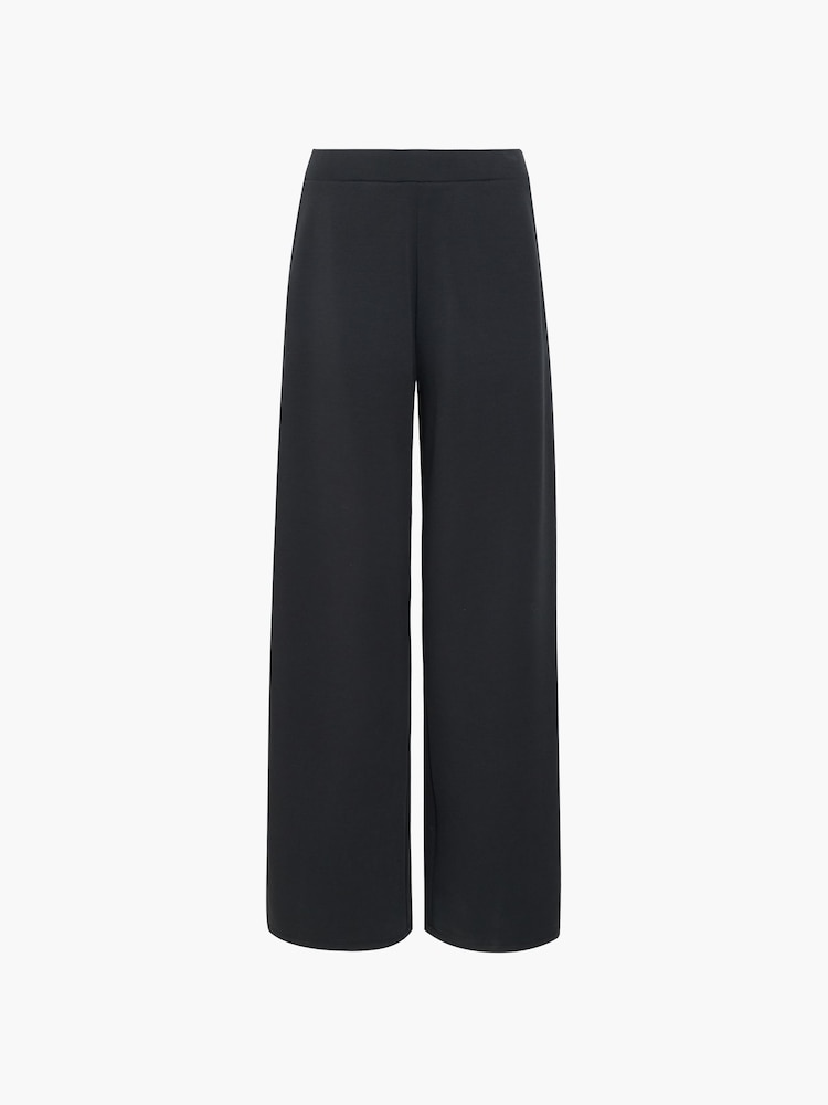 French Connection Wren Side Stripe Pleated Wide Leg Joggers - Larawan 6 ng 6