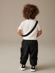 Black Multi Pocket Cargo Trousers (3mths-7yrs) - Image 3 of 7