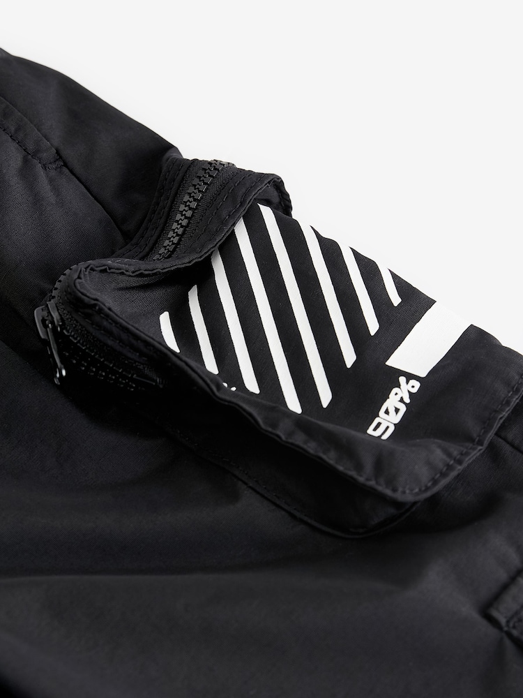Black Multi Pocket Cargo Trousers (3mths-7yrs) - Image 6 of 7