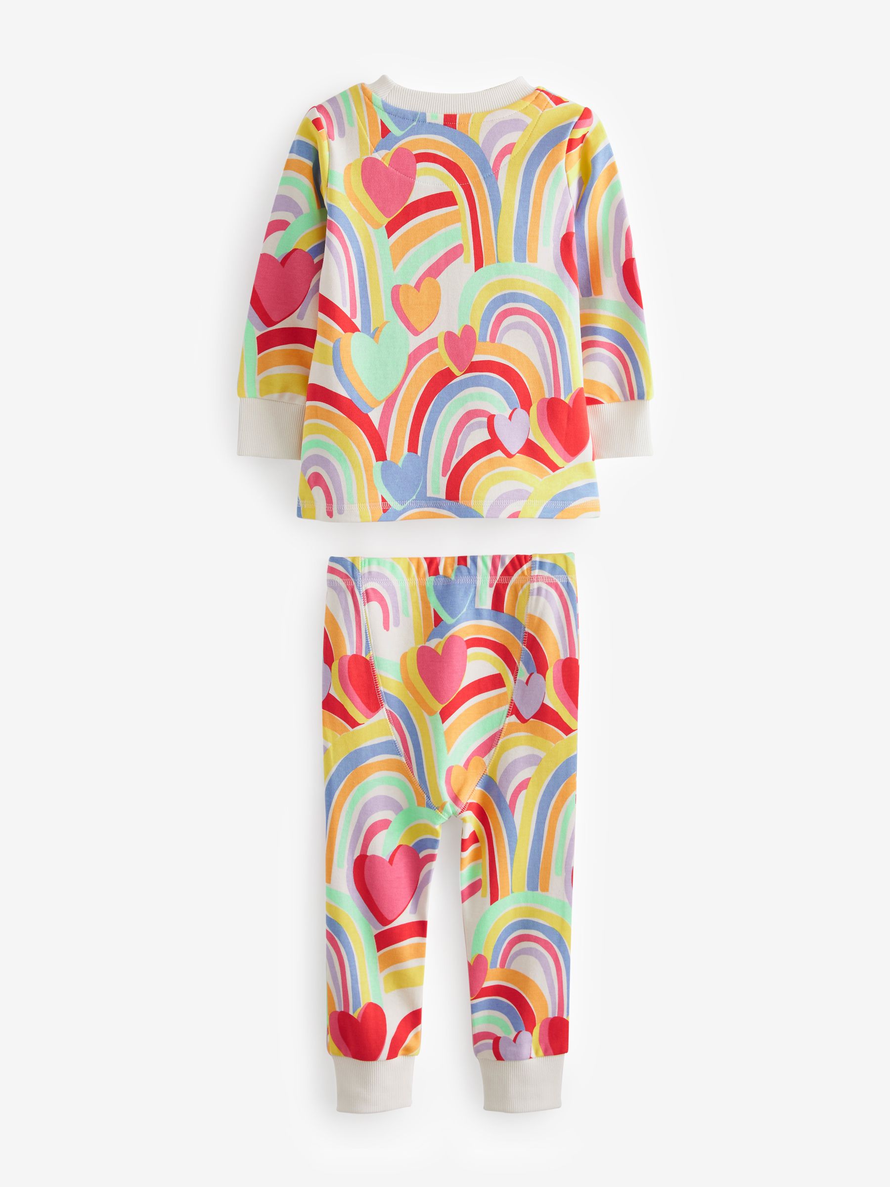 Buy Rainbow 2 Pack Printed Long Sleeve Pyjamas 9mths 8yrs from Next Luxembourg