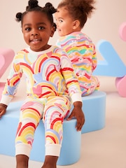 Regenbogenfarben - Bedruckte Langarm-Schlafanzüge im 2er-Pack (9 Monate–8 Jahre) - Bild 3 von 16