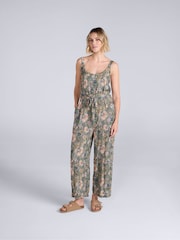 Animal Green Flora Capri Jumpsuit - Image 2 of 4