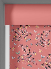 Sara Miller Orange Butterflies & Trellis Made to Measure Roller Blinds - Image 3 of 6