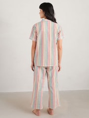 Seasalt Cornwall Natural Cosy Corner Cotton Pyjamas - Image 2 of 5