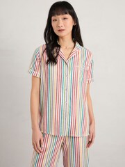 Seasalt Cornwall Natural Cosy Corner Cotton Pyjamas - Image 3 of 5