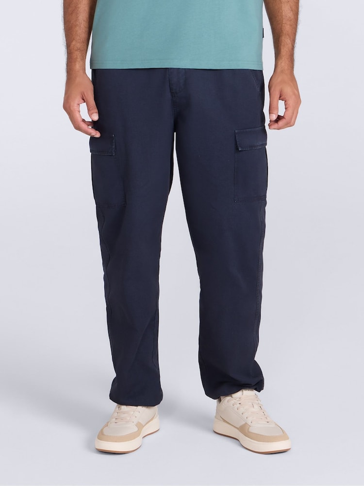Animal Blue Melbourne Cargo Trousers - Image 1 of 4 Animal Blue Melbourne Cargo Trousers - Image 1 of 4