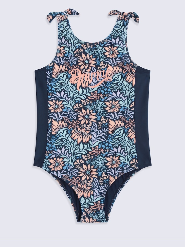 Animal Blue Vacation Kids Swimsuit - Image 1 of 3