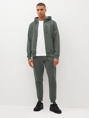 Slate Grey Athleisure Cuffed Joggers - Image 2 of 6
