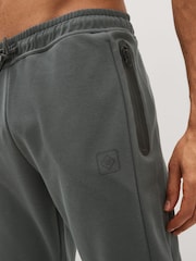 Slate Grey Athleisure Cuffed Joggers - Image 4 of 6
