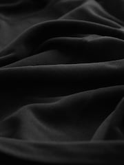 Black Sleeveless Ruched Shoulder Jumpsuit - Image 5 of 5