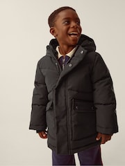 Monsoon Hooded Puffer Jacket - Bild 1 von 5