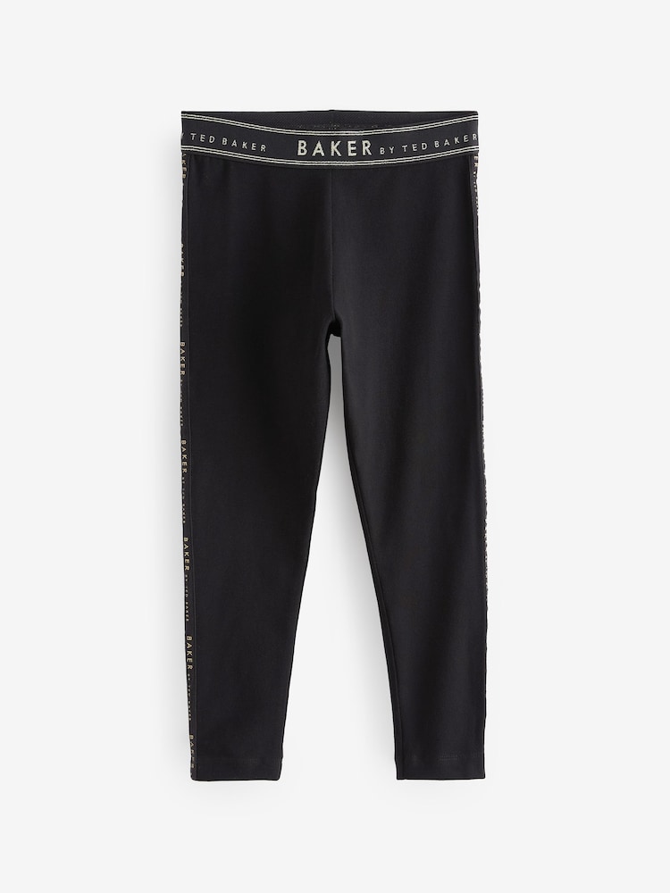 Negro - Leggings con cinturilla con detalle de la marca de Baker by Ted Baker - Imagen 1 de 5 Negro - Leggings con cinturilla con detalle de la marca de Baker by Ted Baker - Imagen 1 de 5