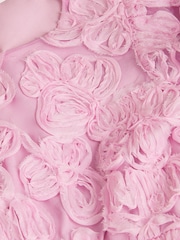 Vestido de Monsoon de manga corta con estampado floral texturizado - Imagen 4 de 4