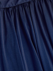 Monsoon Blue Avery Cowl Neck Prom Dress - Image 4 of 4