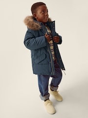 Monsoon Padded Parka Coat - Bild 1 av 4
