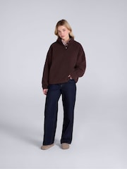 Animal Brown Billie  Boucle Popper Fleece - Image 2 of 7