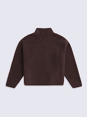 Animal Brown Billie  Boucle Popper Fleece - Image 5 of 7