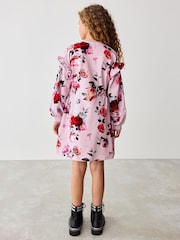 Baker by Ted Baker Floral Sweat 100% Cotton Dress - Image 3 of 11