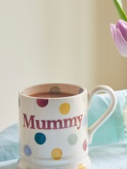 Emma Bridgewater Cream Polka Dot Mummy Mug - Image 1 of 4
