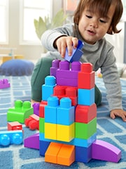 Mega Bloks 60 Piece Big Blue Building Bag - Image 1 of 4