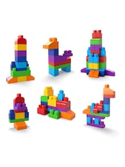 Mega Bloks 60 Piece Big Blue Building Bag - Image 3 of 4