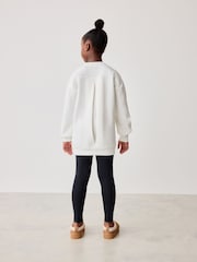 Baker by Ted Baker Cream Varsity Sweater and Leggings Set - Image 2 of 9