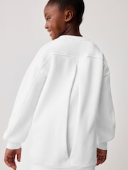 Baker by Ted Baker Cream Varsity Sweater and Leggings Set - Image 6 of 9
