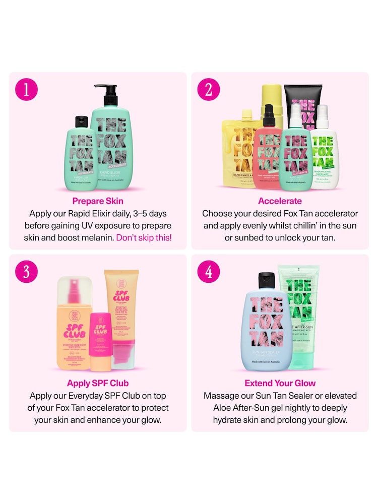 The Fox Tan Rapid Bronzing Balm 150ml - Image 6 of 6 The Fox Tan Rapid Bronzing Balm 150ml - Image 6 of 6