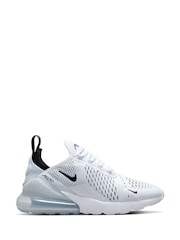 Nike Light Blue Air Max 270 Trainers - Image 1 of 9