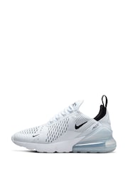 Nike Light Blue Air Max 270 Trainers - Image 3 of 9