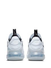 Nike Light Blue Air Max 270 Trainers - Image 4 of 9