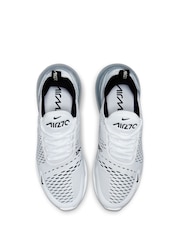 Nike Light Blue Air Max 270 Trainers - Image 6 of 9
