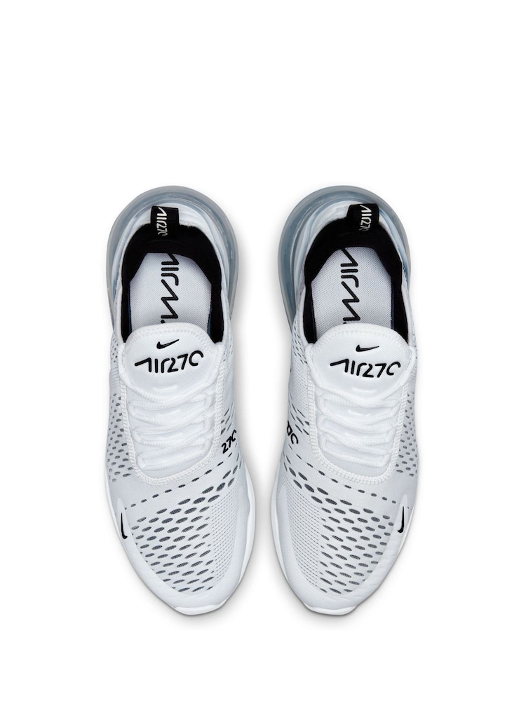 Nike Light Blue Air Max 270 Trainers - Image 6 of 9