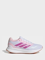 adidas White Runfalcon 5 Shoes - Image 3 of 9