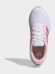 adidas White Runfalcon 5 Shoes - Image 6 of 9