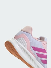 adidas White Runfalcon 5 Shoes - Image 8 of 9