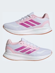 adidas White Runfalcon 5 Shoes - Image 9 of 9