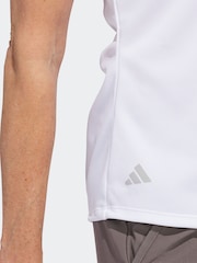 Blanco - Polo de manga corta liso de mujer de adidas Golf - Imagen 6 de 7