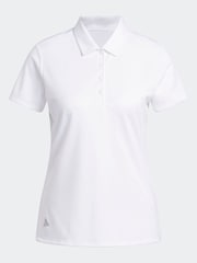 Blanco - Polo de manga corta liso de mujer de adidas Golf - Imagen 7 de 7