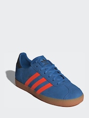 adidas Originals Blue Gazelle Shoes - Image 1 of 10