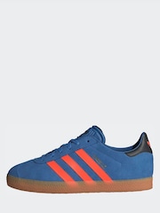 adidas Originals Blue Gazelle Shoes - Image 3 of 10