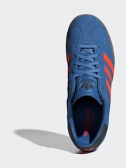 adidas Originals Blue Gazelle Shoes - Image 8 of 10